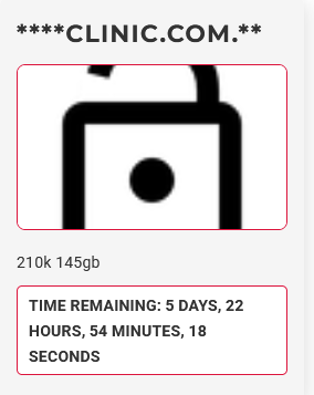 DEVMAN 2.0勒索软件集团新增未知受害者(****clinic.com.**)李白你好-实战攻防李白你好