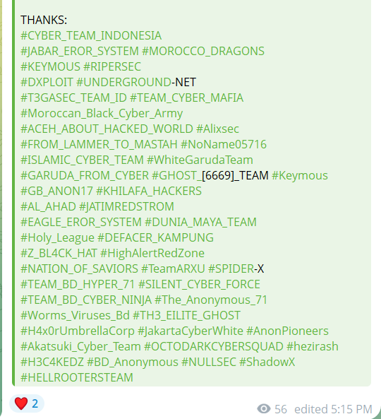 泄露数据库印度尼西亚网络小组瞄准公民合作银行有限公司网站李白你好-实战攻防李白你好