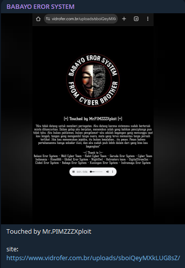 BABAYO EROR系统针对Vidrofer网站李白你好-实战攻防李白你好