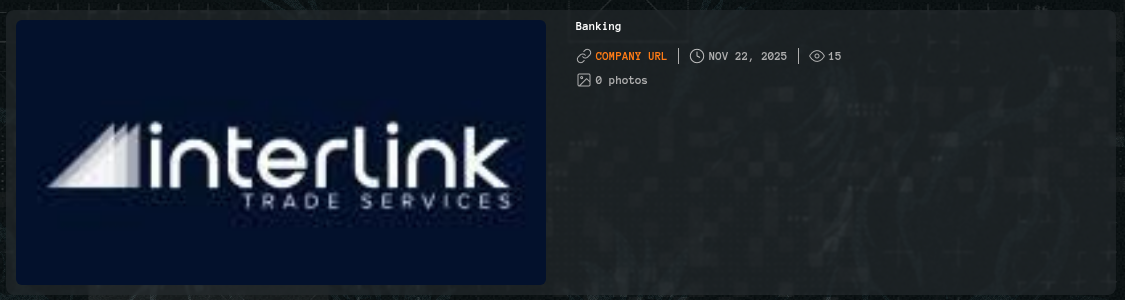 Interlink Trade Services成为麒麟勒索软件的受害者李白你好-实战攻防李白你好