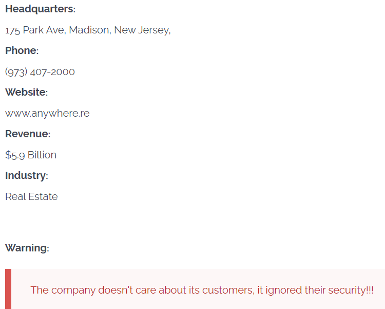 Anywhere Real Estate Inc.成为CL0P勒索软件的受害者李白你好-实战攻防李白你好