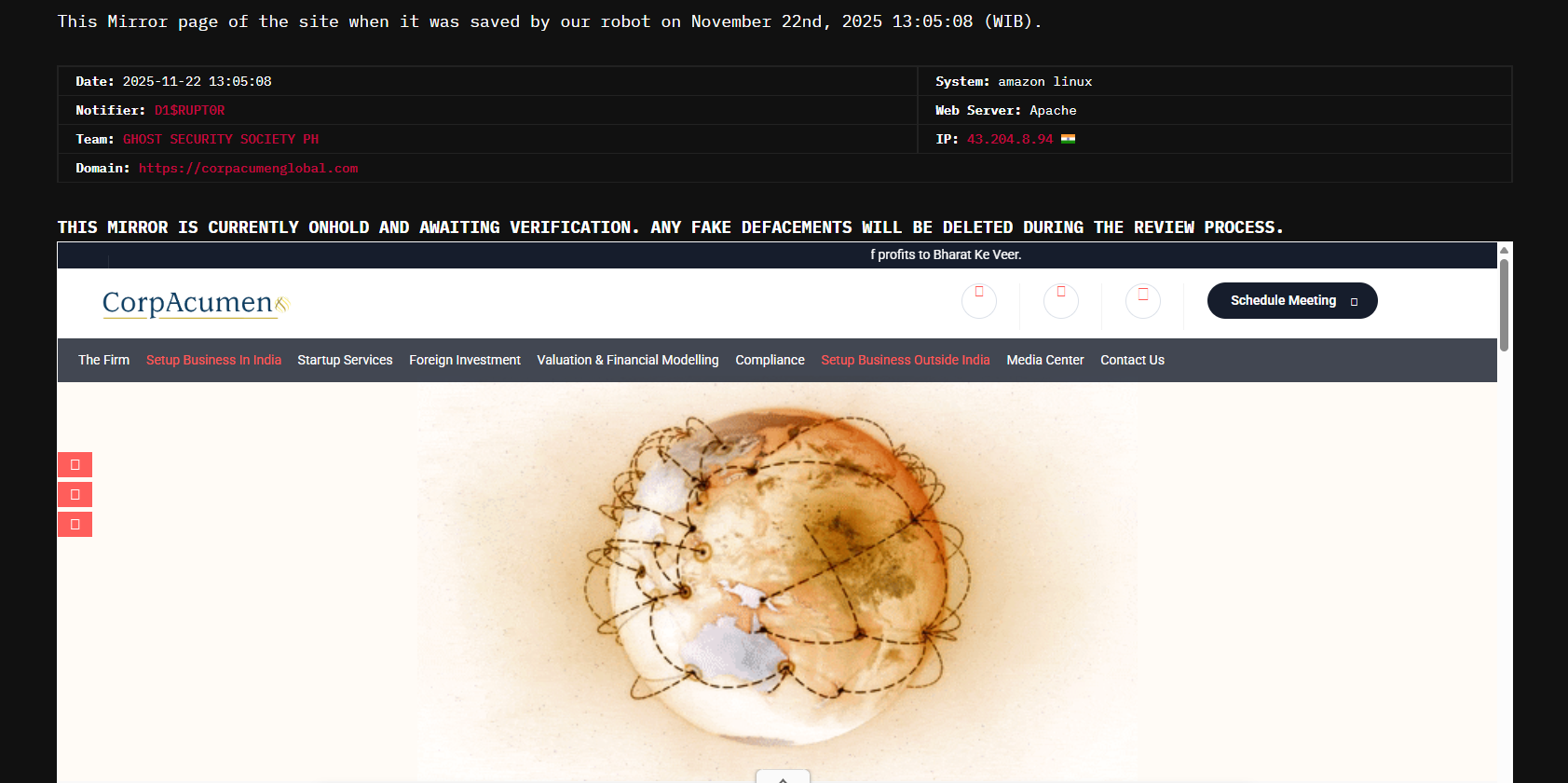 D1$RUPT0R针对Corp Acumen网站李白你好-实战攻防李白你好