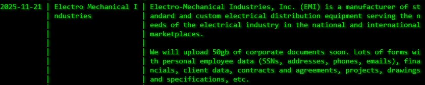 机电工业成为Akira勒索软件的受害者李白你好-实战攻防李白你好