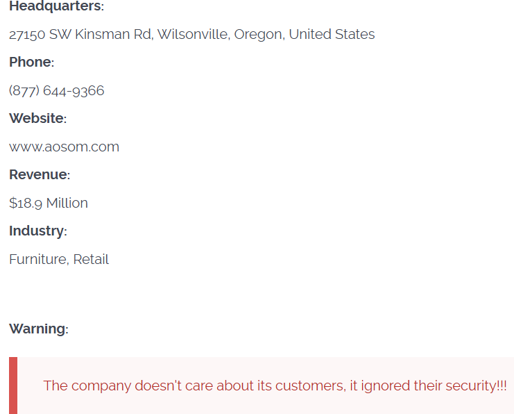 Aosom成为CL0P勒索软件的受害者李白你好-实战攻防李白你好