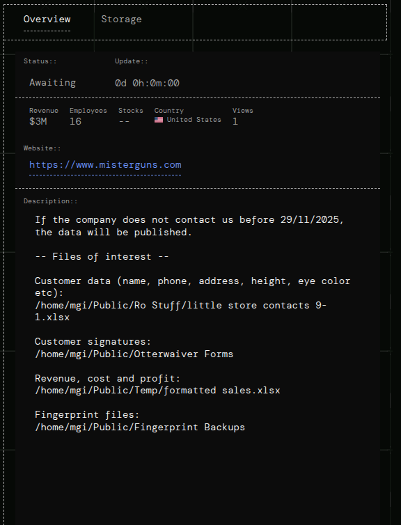 Mister Guns成为SECUROTROP勒索软件的受害者李白你好-实战攻防李白你好