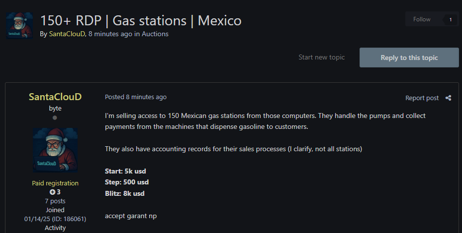 涉嫌出售未经授权进入墨西哥身份不明的加油站李白你好-实战攻防李白你好