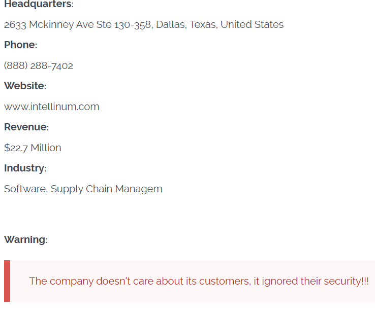Intellinum成为CL0P勒索软件的受害者李白你好-实战攻防李白你好