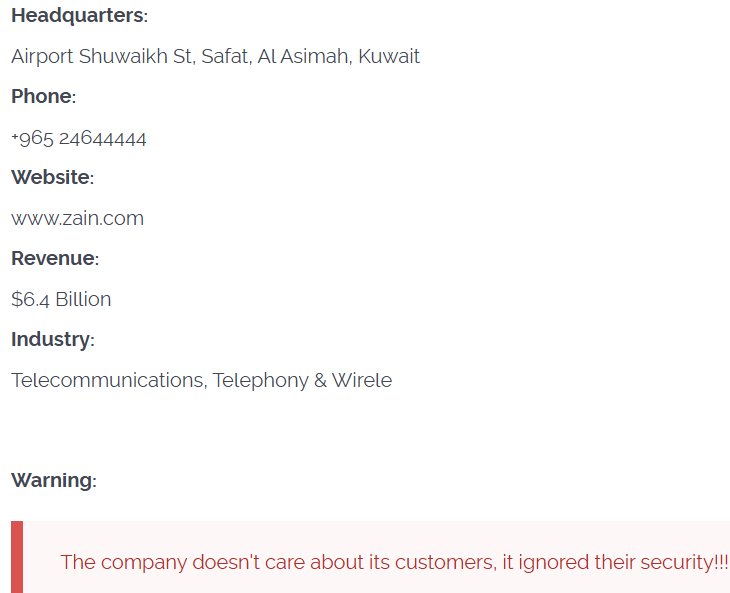Zain Group成为CL0P勒索软件的受害者李白你好-实战攻防李白你好