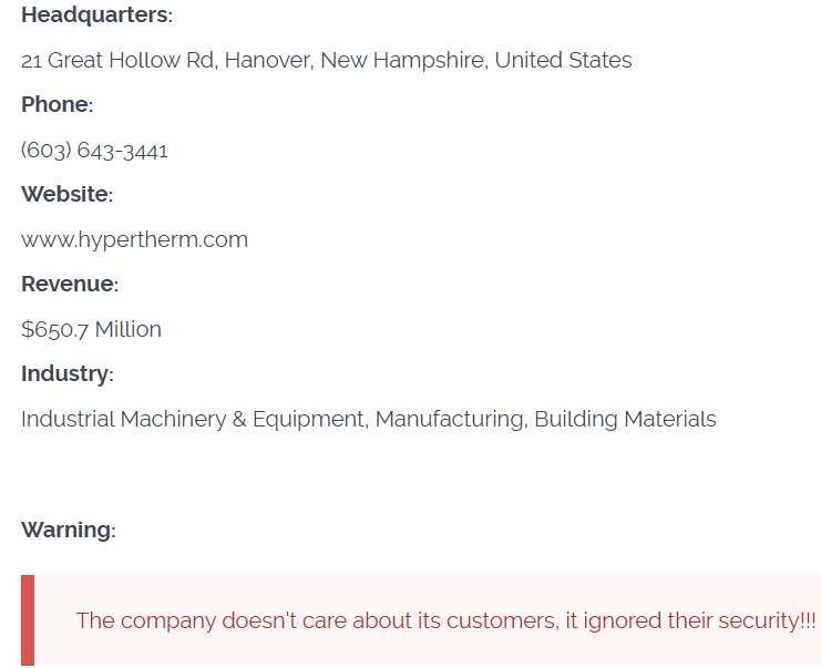 Hypertherm Associates成为CL0P勒索软件的受害者李白你好-实战攻防李白你好