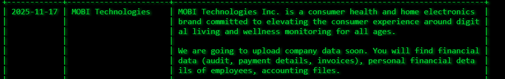 MOBI成为Akira勒索软件的受害者李白你好-实战攻防李白你好